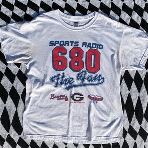 Retro Vintage Atlanta Sports Tee Shirt